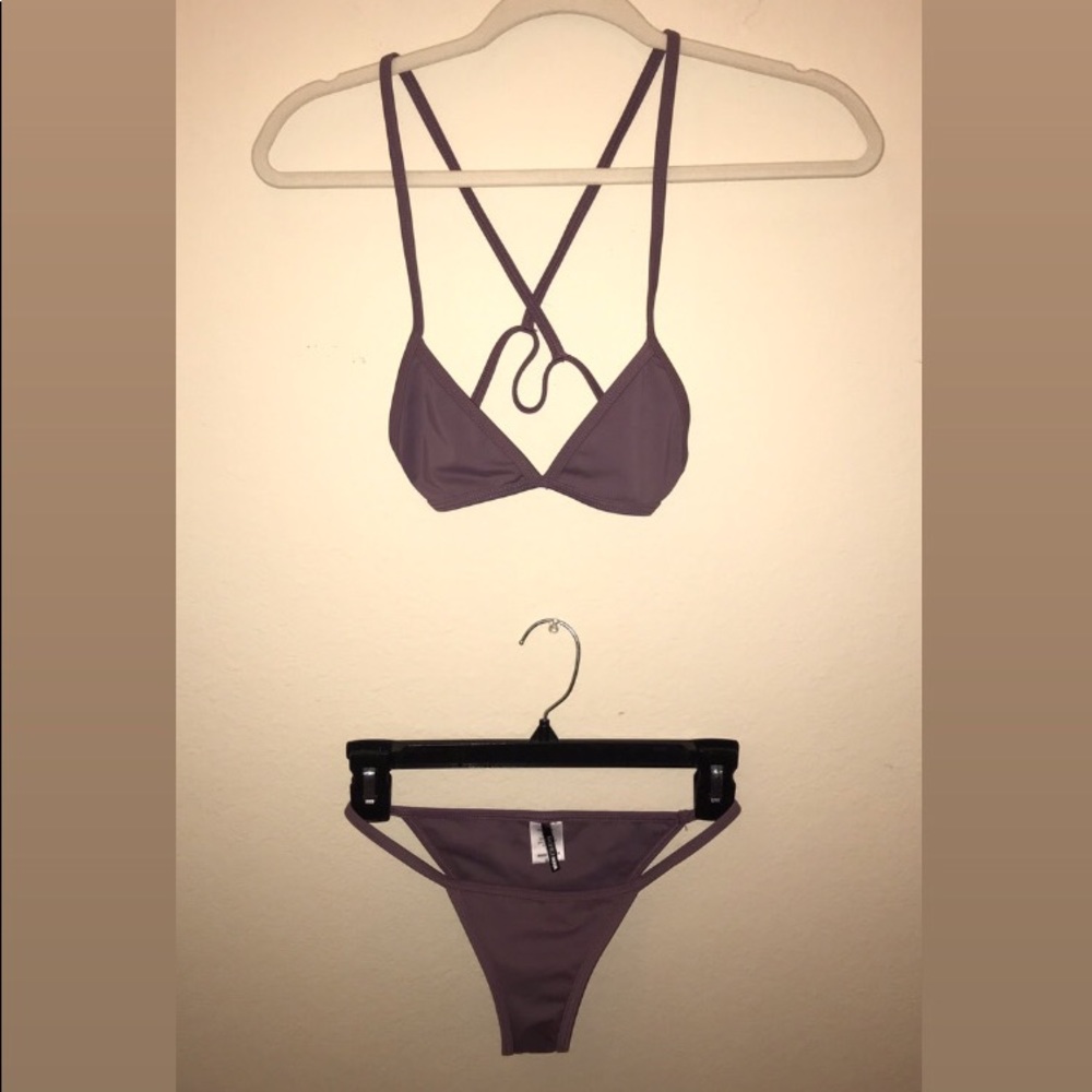 Fashion nova itty bitty bikini (purple)
